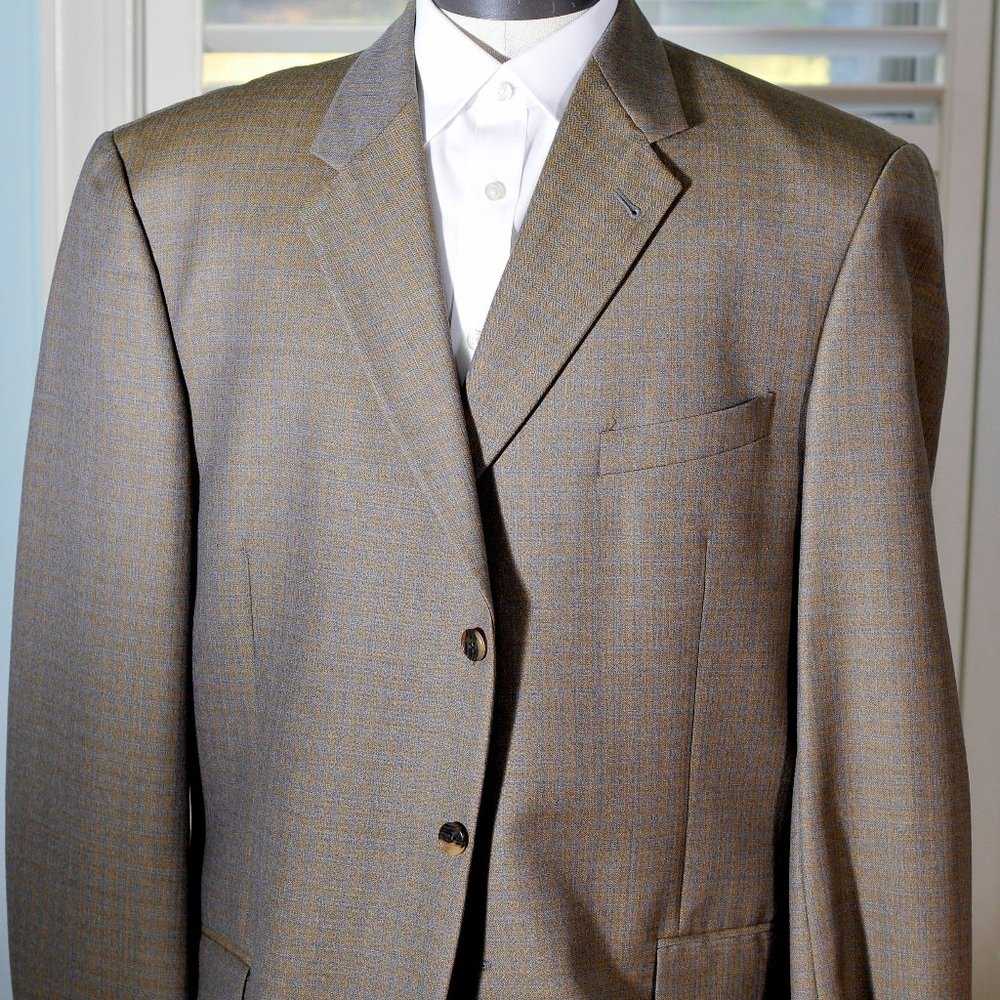Joseph Aboud 3 Button 44L Sports Coat - 100% Wool